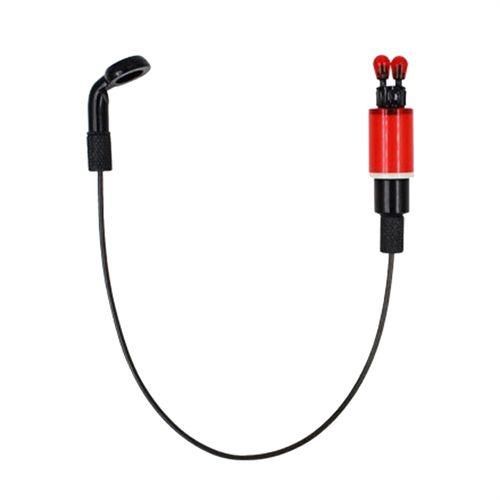 Fishing Alarm Swinger Steel Chain Steel Aluminum Set Carp Fishing Indicator Bite Alarm Swinger Fishing Tools Red