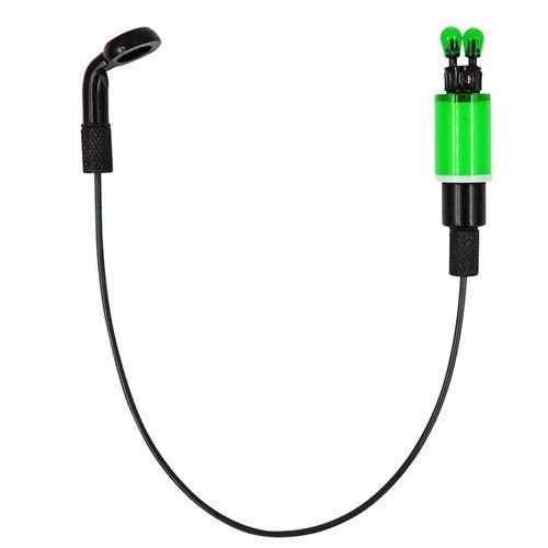 Fishing Alarm Swinger Steel Chain Steel Aluminum Set Carp Fishing Indicator Bite Alarm Swinger Fishing Tools Green