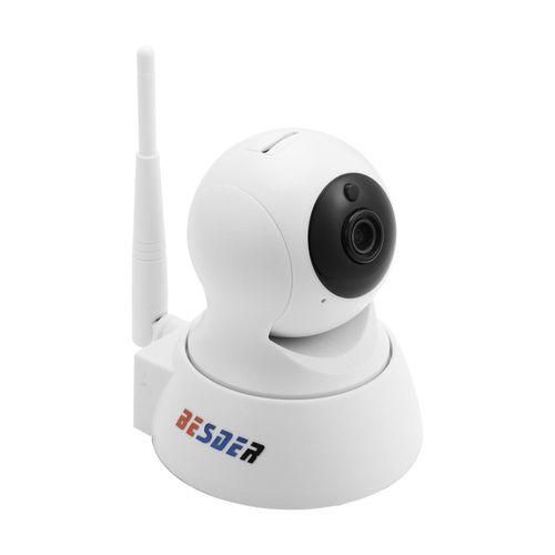 BESDER 720P Home Security IP Camera Two Way Audio Wireless Mini Camera Night Vision CCTV WiFi Camera Baby Monitor ICsee EU Plug