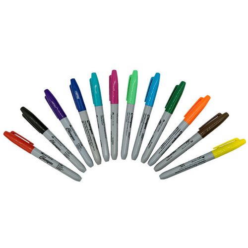 Liqi Tattoo Water-based Marker Color Pen 12 Colors 6 Colors