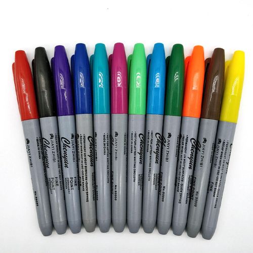 Liqi Tattoo Water-based Marker Color Pen 12 Colors 6 Colors