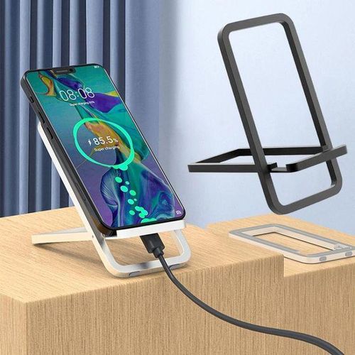 Aluminum Folding Portable Lazy Bracket Black Colour