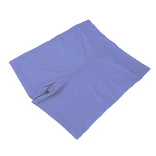 Ladies Neon Plain Spandex Mini Shorts Hot Pants Dance 3XL Light purple
