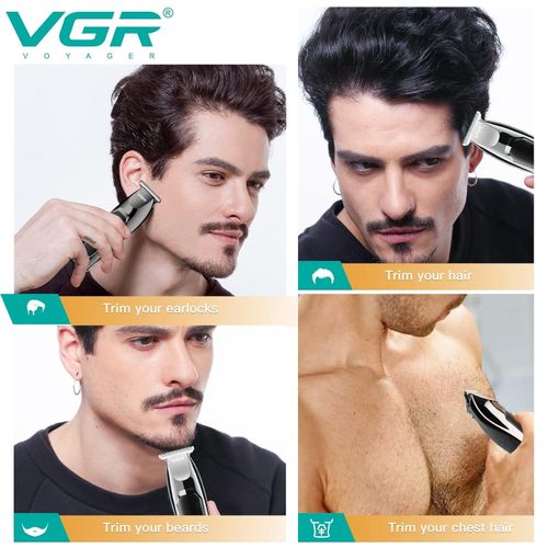 V-030 Professional Hair Trimmer Black