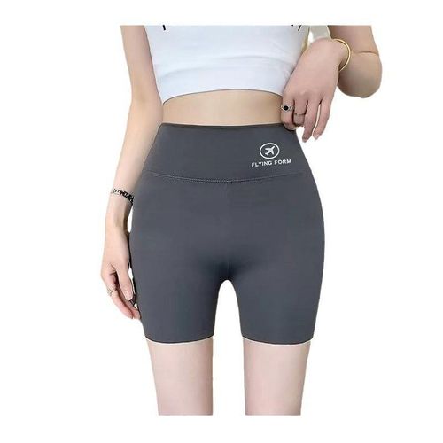 Three Shark Safety Pants, Waist Cinching And Hip Lifting, Anti Glare Shorts, Ice Silk Leggings,