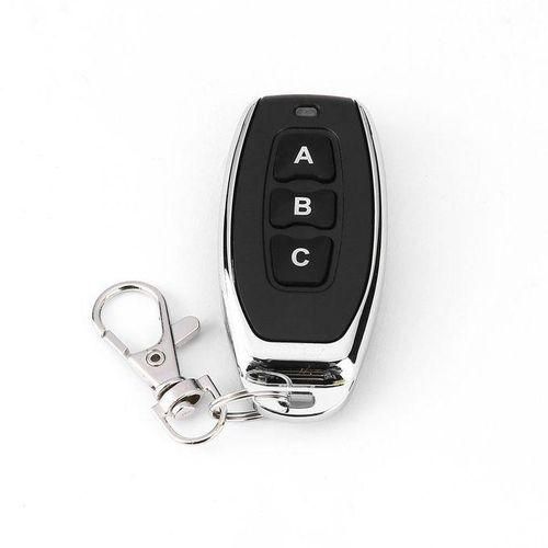 OR 433MHz Wireless Metal 3 Key Garage Door Duplicator Learn Code Key Fob Control