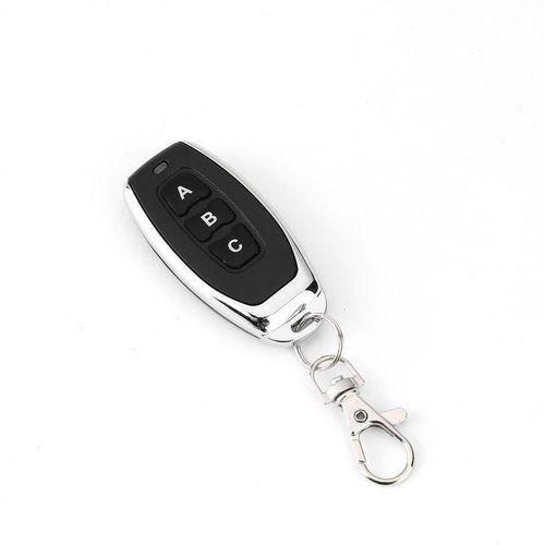 OR 433MHz Wireless Metal 3 Key Garage Door Duplicator Learn Code Key Fob Control