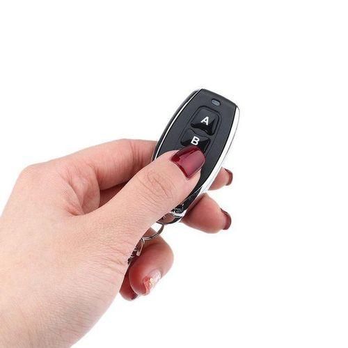 OR 433MHz Wireless Metal 3 Key Garage Door Duplicator Learn Code Key Fob Control