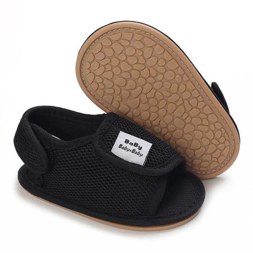 0-18Months Summer Baby Mesh Sandals Newborn Soft Rubber Sole Anti Slip Walking Shoes