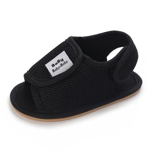 0-18Months Summer Baby Mesh Sandals Newborn Soft Rubber Sole Anti Slip Walking Shoes