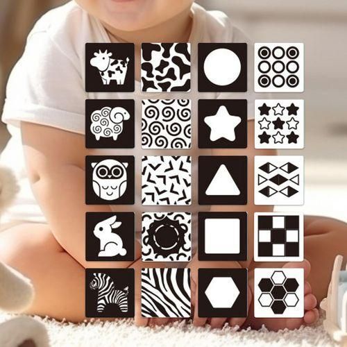 Baby Contrast Cards Development For Black And White NO5116