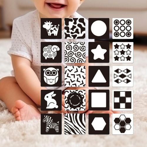 Baby Contrast Cards Development For Black And White NO5116