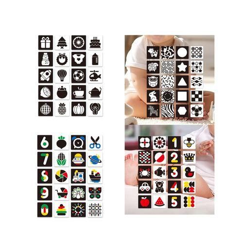 Baby Contrast Cards Development For Black And White NO5116