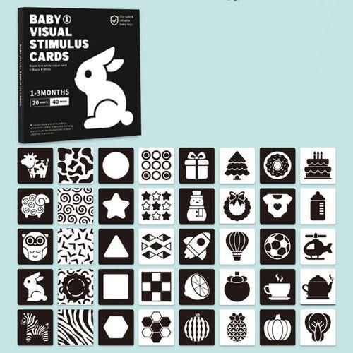 Baby Contrast Cards Development For Black And White NO5115