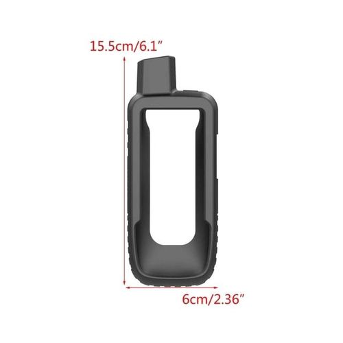 Silicone Edge Shell Bumper Cover Protective Case Screen Protector For Garmin Gpsmap 66i Handheld Gps Computer Navigation Device