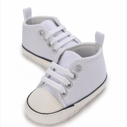 Classic Unisex Canvas Sneakers Newborn Soft Sole Comfortable Walking Shoes