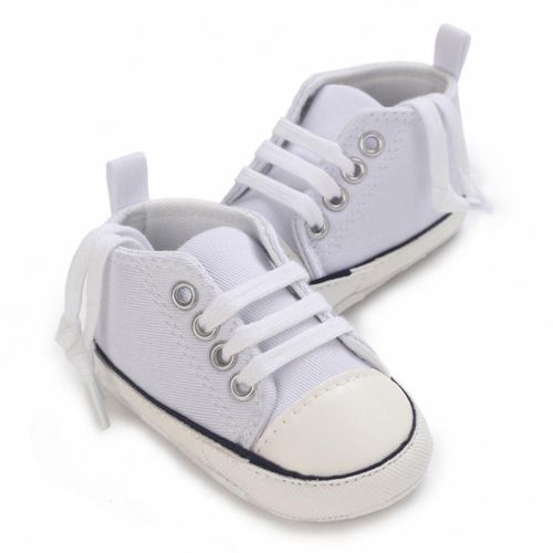 Classic Unisex Canvas Sneakers Newborn Soft Sole Comfortable Walking Shoes