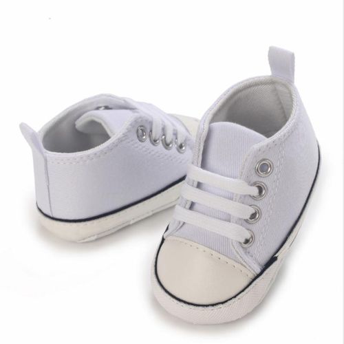 Classic Unisex Canvas Sneakers Newborn Soft Sole Comfortable Walking Shoes