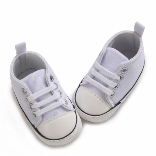 Classic Unisex Canvas Sneakers Newborn Soft Sole Comfortable Walking Shoes