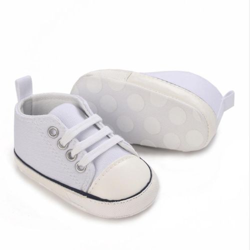 Classic Unisex Canvas Sneakers Newborn Soft Sole Comfortable Walking Shoes
