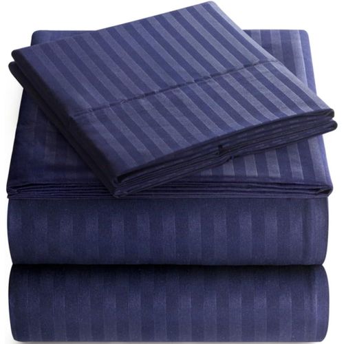 Stripe Weave Cotton Sheets