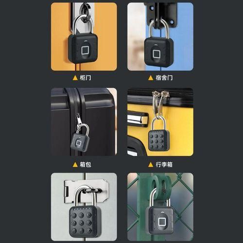 Portable Smart Digital Lock For Travel Fingerprint Padlock