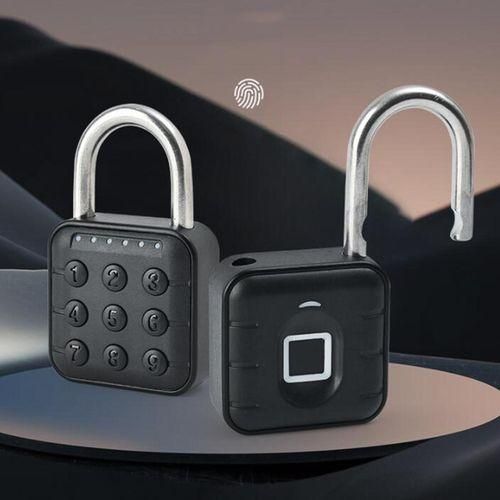 Portable Smart Digital Lock For Travel Fingerprint Padlock
