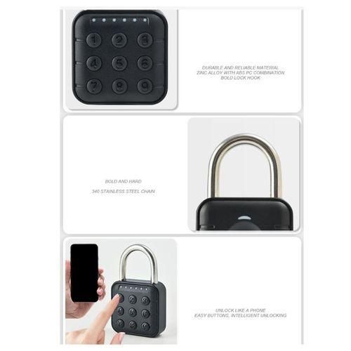 Portable Smart Digital Lock For Travel Fingerprint Padlock
