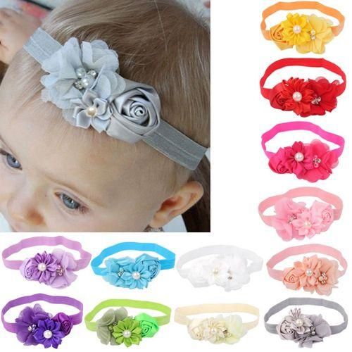 2PZ Child Headband Headband Hair Band Photography Props Pink And