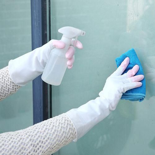 5 Pairs Sale Shark Housework Cleaning PVC Latex Gloves Waterproof Thicken Laundry Washing Gloves Blue