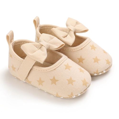 Spring and Autumn Girl Princess Shoes for Infants and Young Children Aged 0-1 with Soft Sole Front Foot Protection Flat Bottom Cloth Shoes