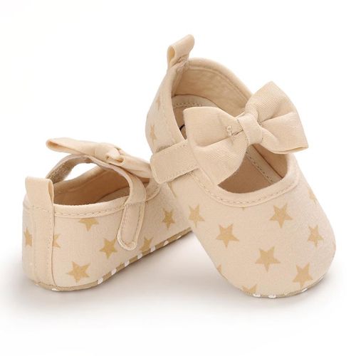 Spring and Autumn Girl Princess Shoes for Infants and Young Children Aged 0-1 with Soft Sole Front Foot Protection Flat Bottom Cloth Shoes