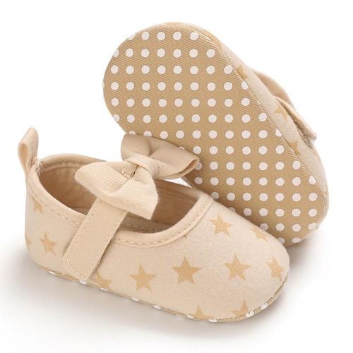 Spring and Autumn Girl Princess Shoes for Infants and Young Children Aged 0-1 with Soft Sole Front Foot Protection Flat Bottom Cloth Shoes