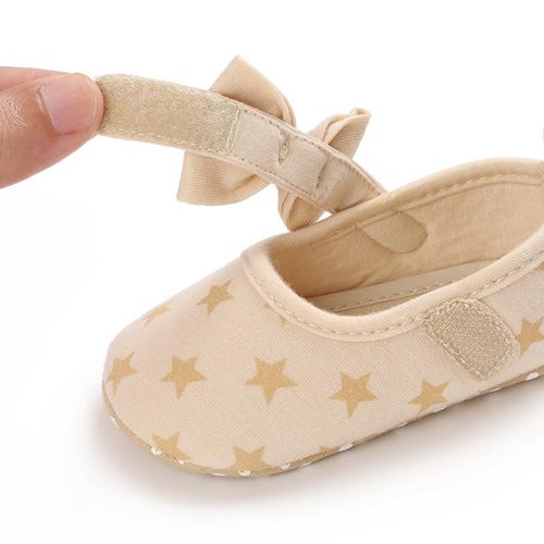 Spring and Autumn Girl Princess Shoes for Infants and Young Children Aged 0-1 with Soft Sole Front Foot Protection Flat Bottom Cloth Shoes