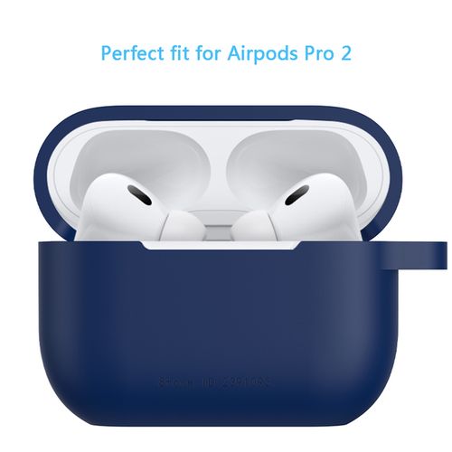 Funda Protectora Inalámbrica Con Gancho Para Pro 2 Carcasa De Silicona Para Auriculares Parachoques Para Pro