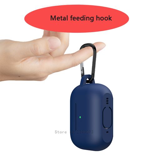 Funda Protectora Inalámbrica Con Gancho Para Pro 2 Carcasa De Silicona Para Auriculares Parachoques Para Pro