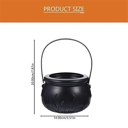 Black Cauldron Kettle Plastic Witch Kettle St Patricks Cauld
