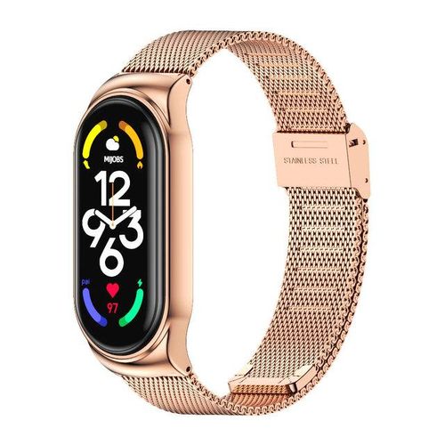 Mi Band 7 Strap Miband 6 5 4 3 Metal Wristbands For Mi Band 6 Bracelet Stainless Steel Mi Band 8 Accessories
