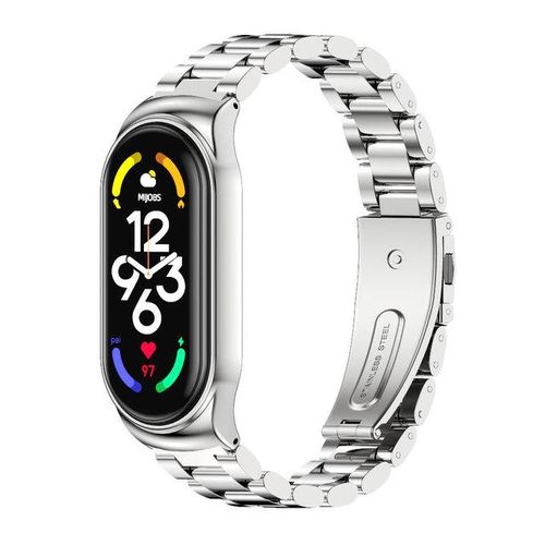 Mi Band 7 Strap Miband 6 5 4 3 Metal Wristbands For Mi Band 6 Bracelet Stainless Steel Mi Band 8 Accessories