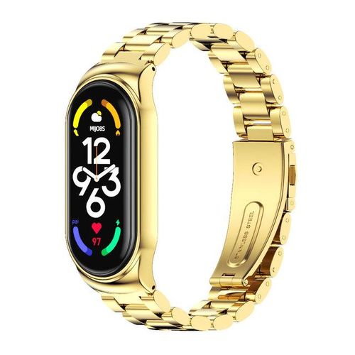 Mi Band 7 Strap Miband 6 5 4 3 Metal Wristbands For Mi Band 6 Bracelet Stainless Steel Mi Band 8 Accessories