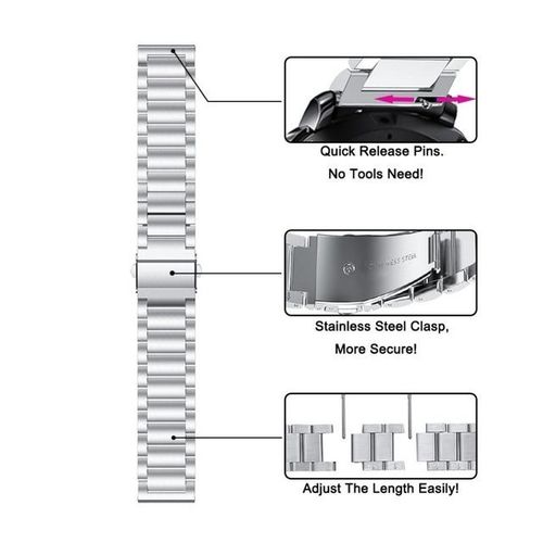 Stainless Steel Strap For Vibe 7 Pro Watchband For Btalk Lite Metal Band Btalk 2 Bracelets