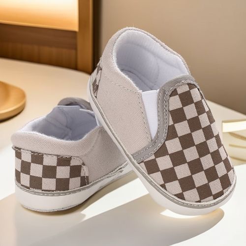 Spring And Autumn Newborn Baby Shoes Casual Lazy Shoes Soft Soled Anti Slip Wear Resistant Sneakers