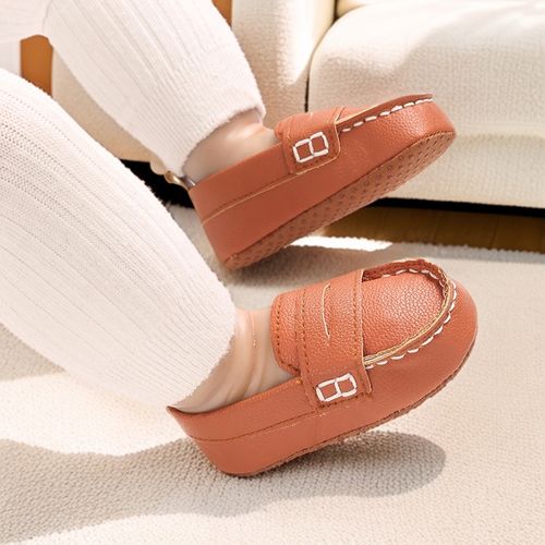 Spring And Autumn Baby Shoes For Men And Women 0-1 Year Old Children Bean Shoes Anti Slip Wear Resistant Soft Soled Breathable Sneakers