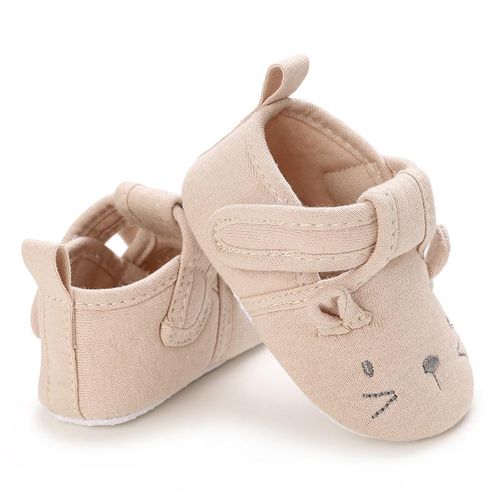 Spring And Autumn Baby Boys And Girls Walking Shoes 0-1 Year Old Soft Sole Cotton Cartoon Anti Slip Lightweight Sneakers Shoes
