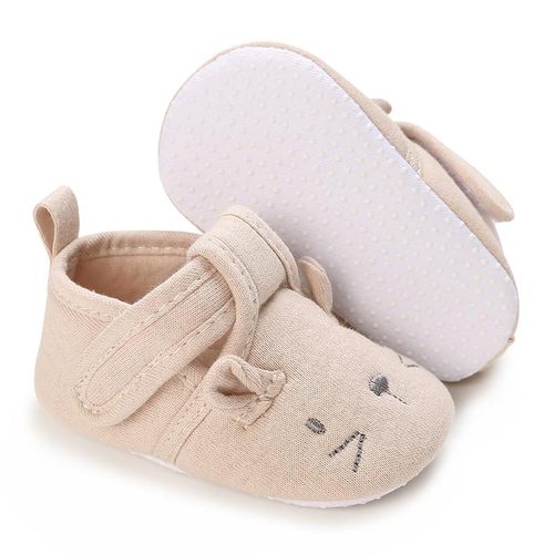 Spring And Autumn Baby Boys And Girls Walking Shoes 0-1 Year Old Soft Sole Cotton Cartoon Anti Slip Lightweight Sneakers Shoes