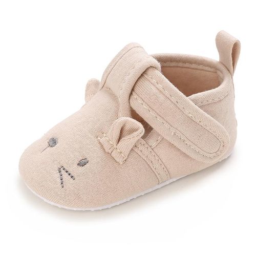 Spring And Autumn Baby Boys And Girls Walking Shoes 0-1 Year Old Soft Sole Cotton Cartoon Anti Slip Lightweight Sneakers Shoes