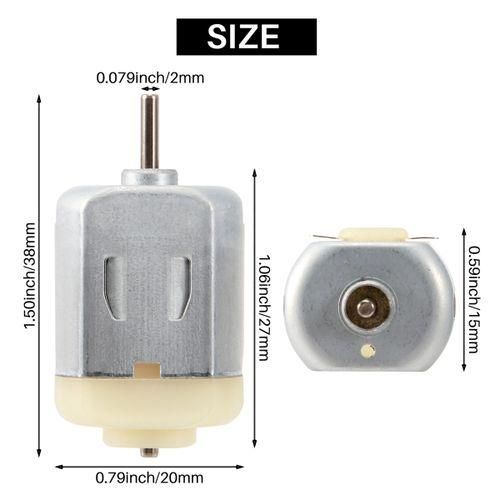 DC 1.5V  3V Mini Electric Motor 18000 RPM, DIY Toy Hobby