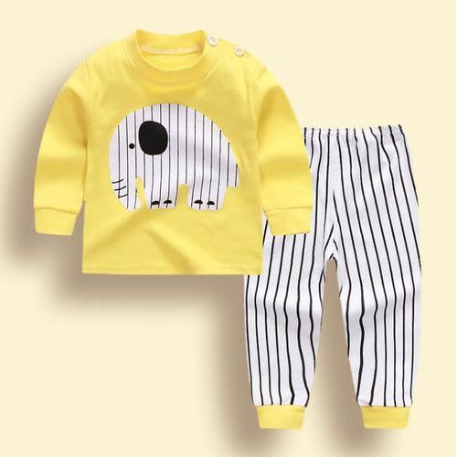Infant Baby Boys Girls Clothes Setselephant
