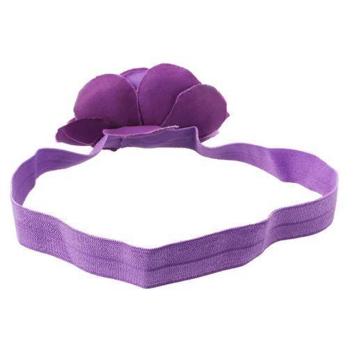 Infant Girl Baby Toddler Flower Headband purple