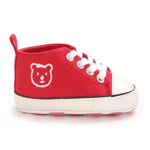 Baby Canvas Cartoon Casual Shoes Newborn Soft Soled Comfortable Walking Shoes